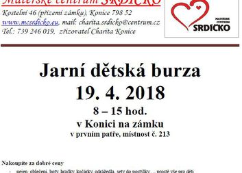 Jarní dětská burza