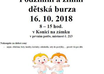 Podzimní dětská burza v Srdíčku