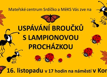 K uspávání broučků zve Srdičko