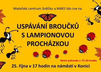 Srdíčko zve k uspávání broučků