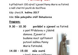 Fatimský den 2017 DPS pozvánka