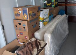 Výtěžek druhé materiální sbírky na Pomoc Ukrajině