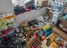 Výtěžek druhé materiální sbírky na Pomoc Ukrajině