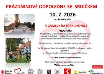Prázdninové odpoledne se Srdíčkem 2026